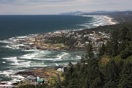 Yachats village to Cape Foulweather